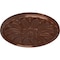 Ekena Millwork Fairfax Ceiling Medallion, Hand-Painted Copper Penny, 29 7/8"OD x 1 3/8"P CM29FACPS - alternate 3